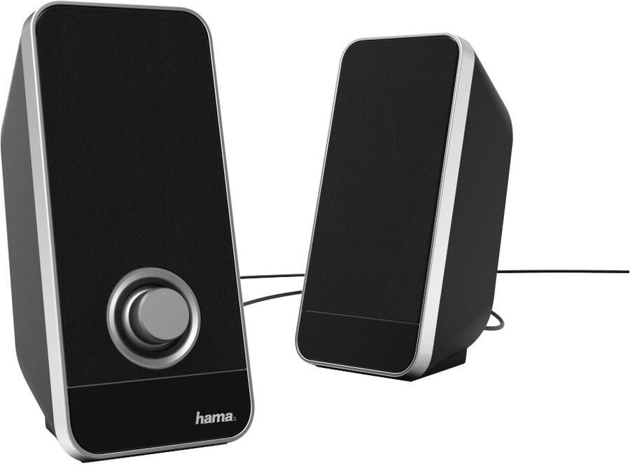 Hama DESKTOP LUIDSPREKER SONIC LS-206 PC speaker Zwart