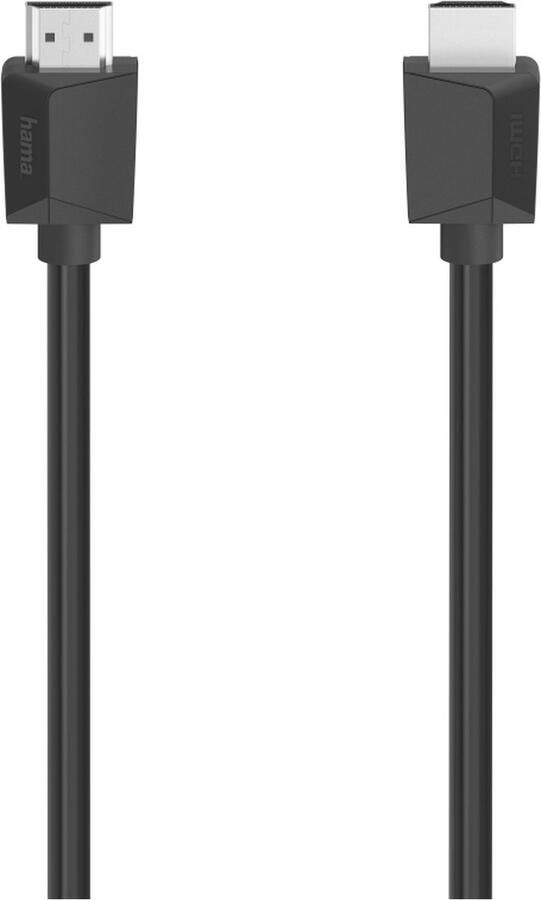 Hama High-speed HDMI-kabel 4K connector ethernet 1 5 m HDMI kabel Zwart