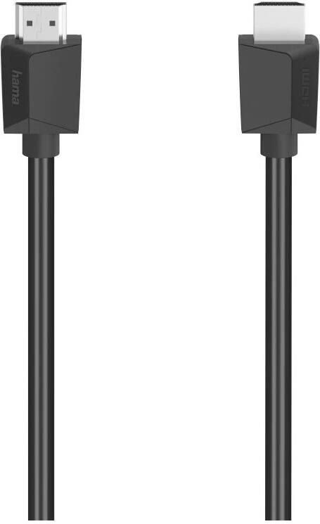Hama HIGH-SPEED HDMI-KABEL 4K CONNECTOR ETHERNET 1 5 M HDMI kabel Zwart