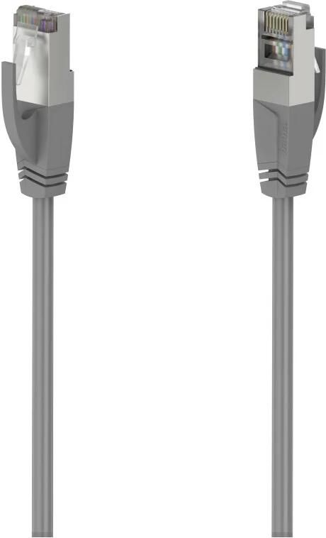 Hama Netwerkkabel CAT-5e 1 Gbit s F UTP afgeschermd 15 00 m UTP kabel Grijs