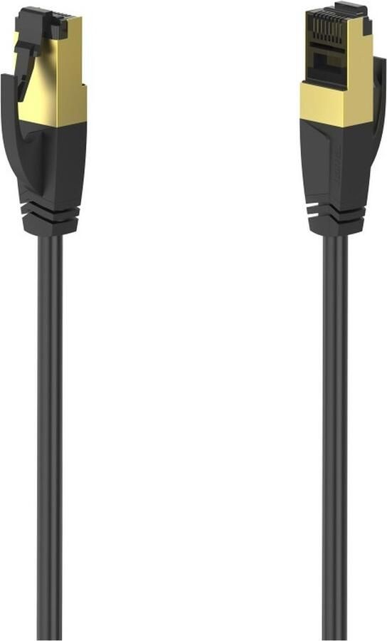 Hama Netwerkkabel CAT-8 40 Gbit s FTP afgeschermd halogeenvrij 3 00 m UTP kabel Zwart