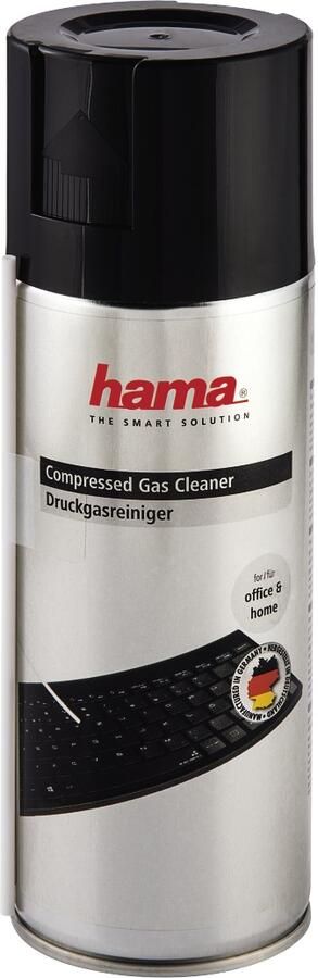 Hama Persluchtreiniger 400 ml Desktop accessoire Zilver
