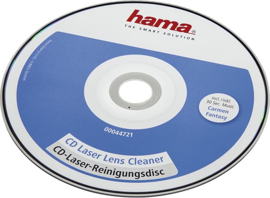 Hama Reinigingsdisc voor CD-speler Audio accessoire Blauw