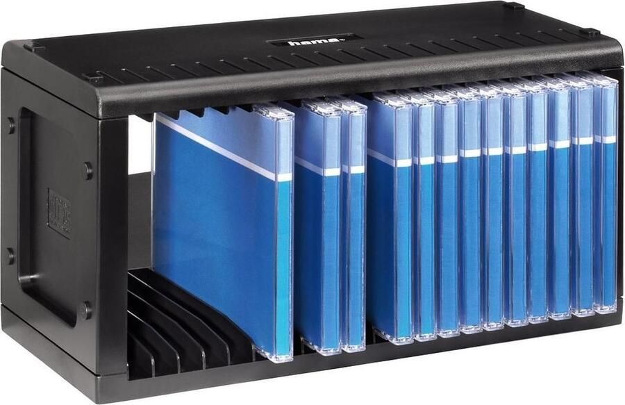 Hama Rek voor 20 CD DVD Blu-ray Audio accessoire Zwart