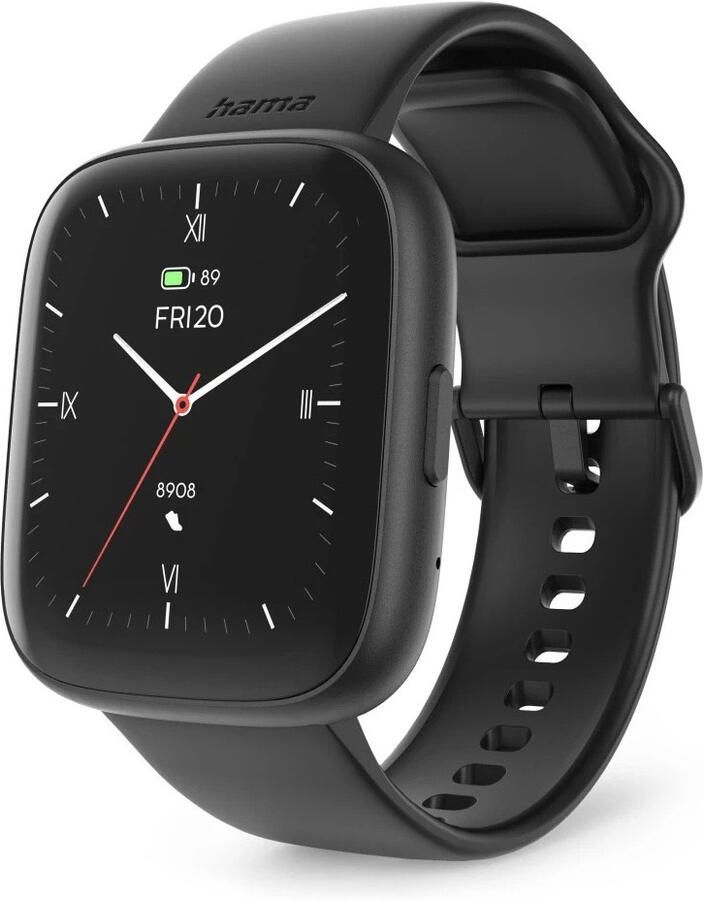 Hama Smartwatch 4000 Smartwatch Zwart