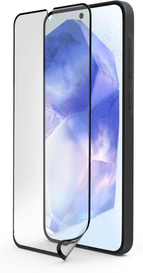 Hama Super Hybrid voor Samsung Galaxy A56 5G Smartphone screenprotector Transparant