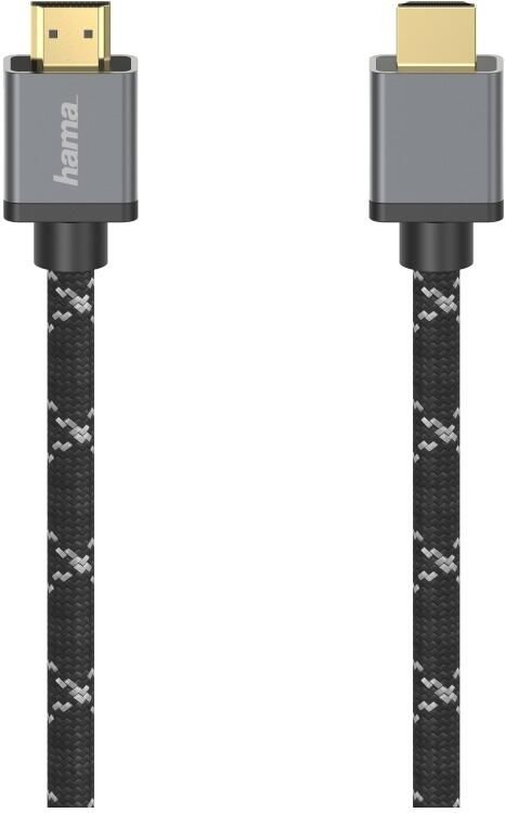 Hama Ultra high-speed HDMI-kabel connector-connector 8K metaal 3 0 m TV accessoire Zwart