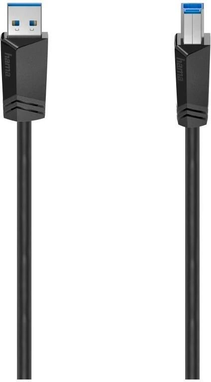 Hama USB-KABEL USB 3.0 5 GBIT S 1 50 M Kabel Zwart
