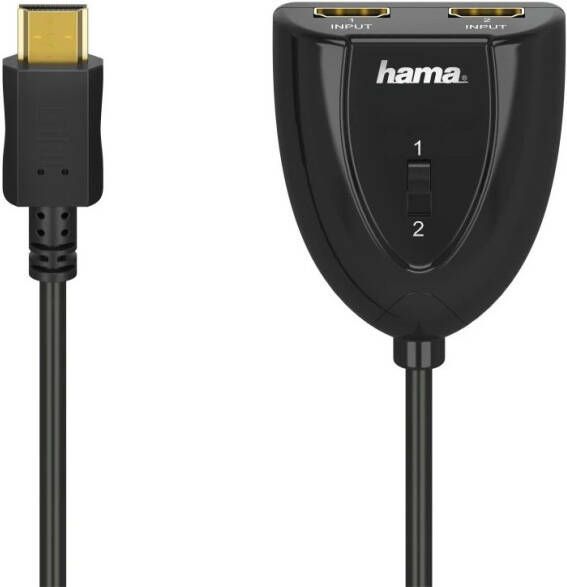 Hama HDMI-SPLITTER 2 INPUTS 1 OUTPUT Splitter