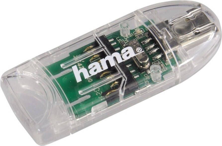 Hama Kaartlezer USB 2.0 8in1 Desktop accessoire Blauw
