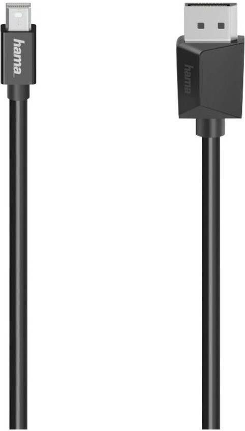 Hama Kabel 4K Ultra-HD Mini-Displayport naar Displayport 1.2 1.50m Kabel