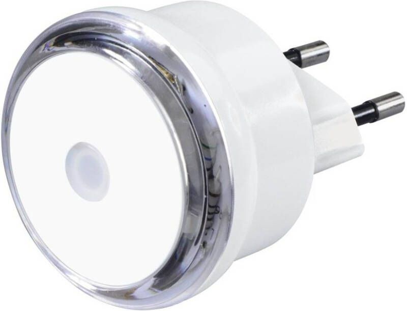 Hama Led-nachtlampje Basic met stekker schemersensor energiebesp. Wit