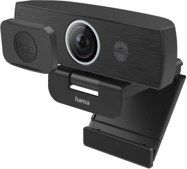 Hama Webcam Ultra HD2160p webcam met flexibele hellingshoek ruisonderdrukking extra functies: 1 4 inch-schroefdraad automatische belichtingsaanpassing