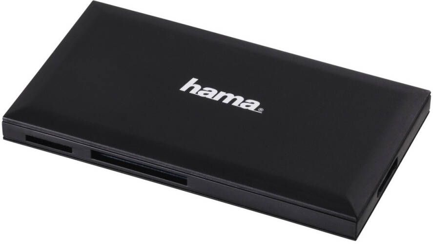 Hama USB-3.0-multi-kaartlezer SD microSD CF MS Desktop accessoire Zwart