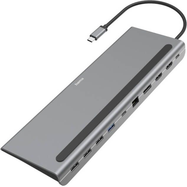 Hama USB-C Docking Station 10 Ports | USB-Hubs | Accessoires&Toebehoren Computer toebehoren | 4047443470966