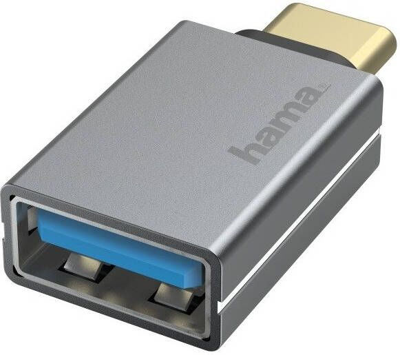 Hama USB-OTG-adapter USB-C-stekker USB-aansluiting USB 3.2 Gen1 5 Gbit s a Kabel