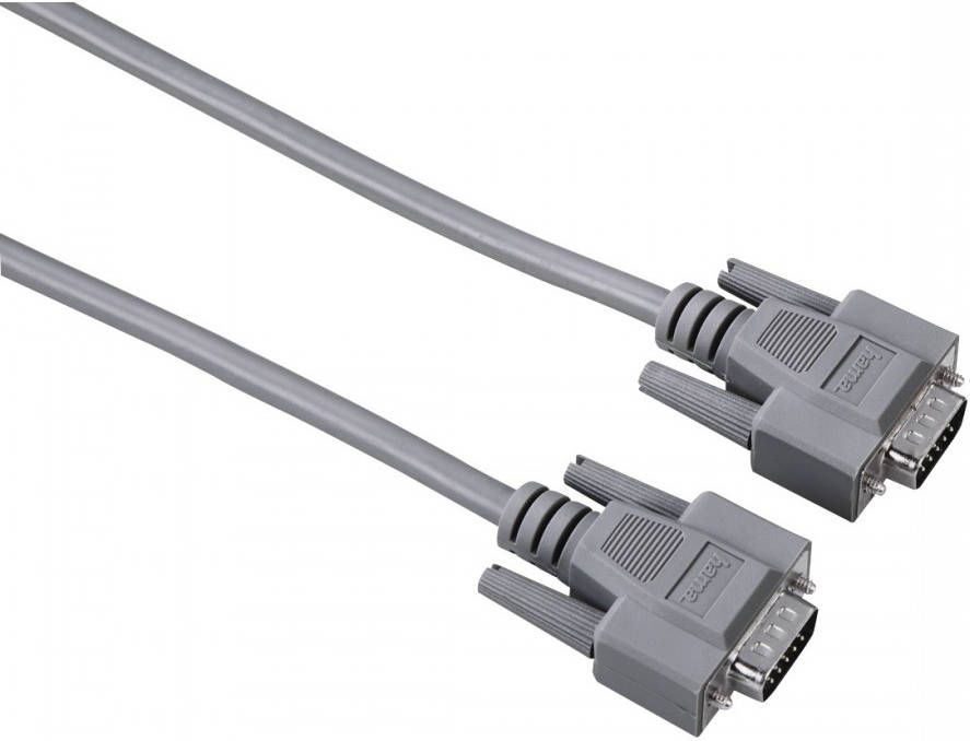 Hama VGA (m) naar VGA (m) IT-kabel 1.8 meter Presenter Grijs