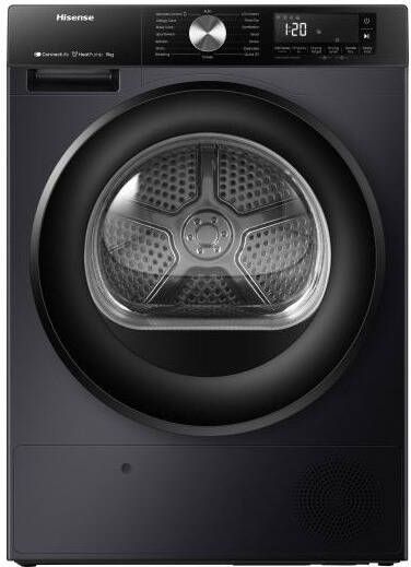 Hisense DH3S902BB3 Warmtepompdroger Zwart