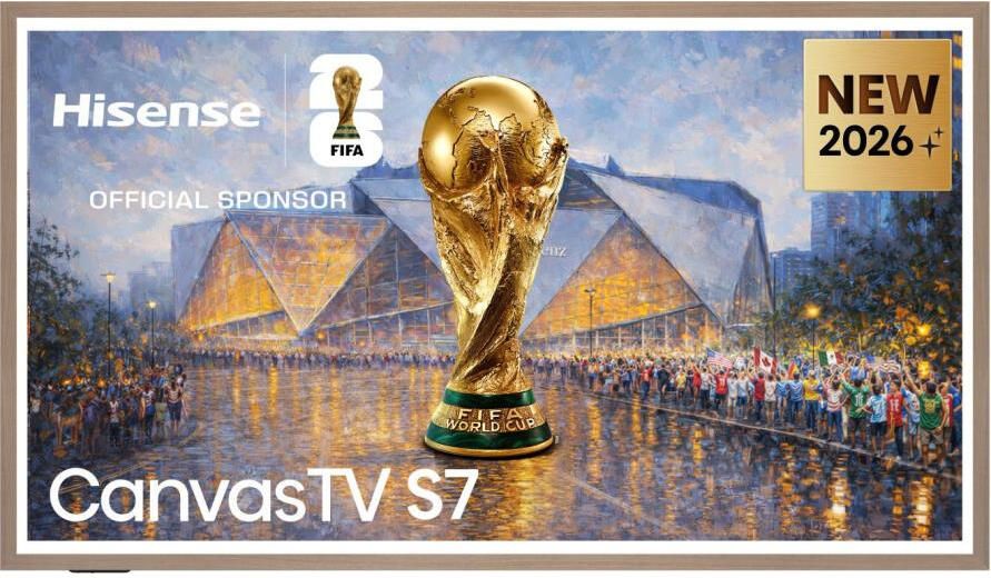 Hisense Canvas TV 65S7S (2026) 65 inch QLED TV