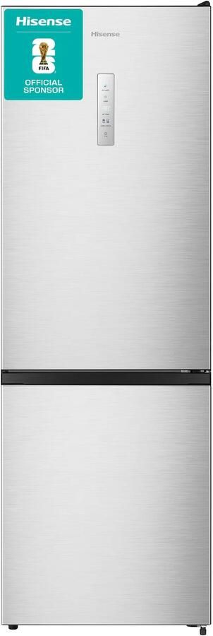 Hisense RB372N4CCD Koel-vriescombinatie Zilver