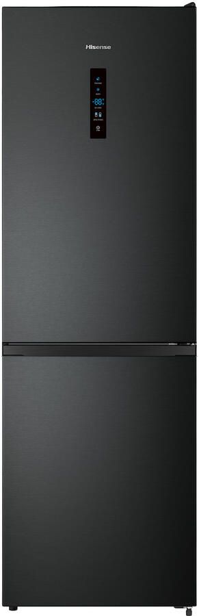 Hisense RB390N4BFC Koel-vriescombinatie Zwart
