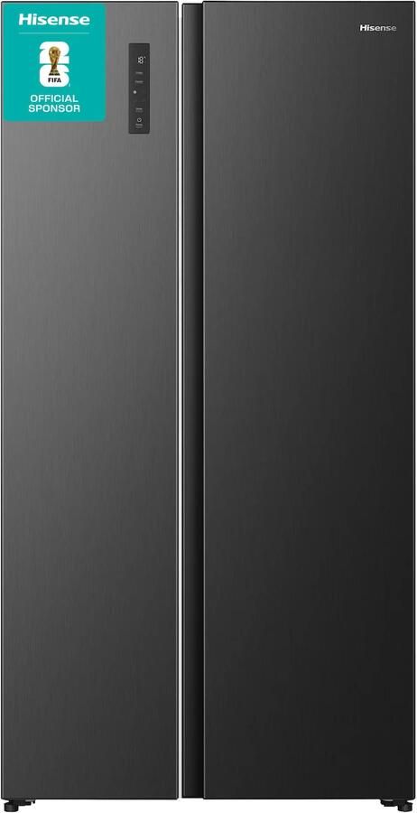 Hisense RS3P558NEFD Amerikaanse koelkast Zwart