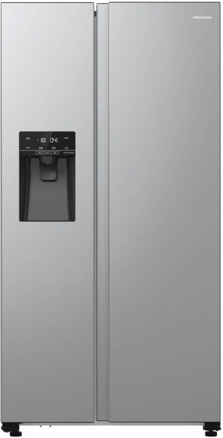 Hisense RS5P535NPCE Amerikaanse koelkast Grijs