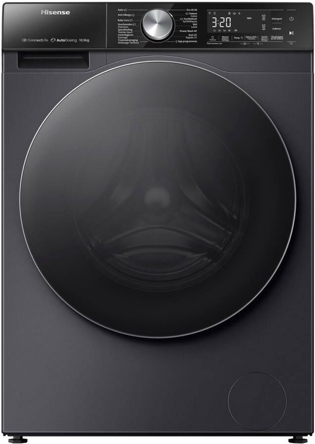 Hisense WF5S1045BB Wasmachine Zwart