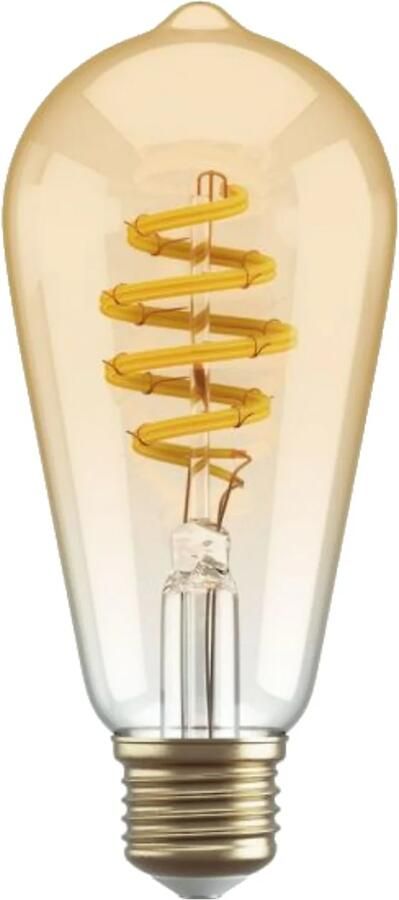 Hombli Smart Filament Bulb CCT E27 ST64 Smartverlichting Bruin
