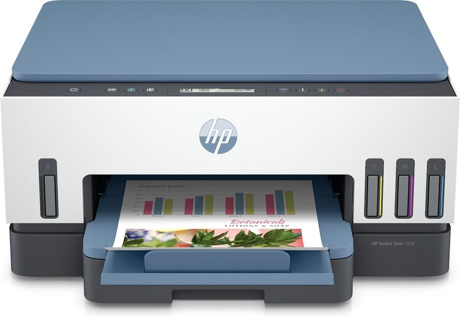 HP Smart Tank 7006 All-in-One All-in-one inkjet printer Blauw