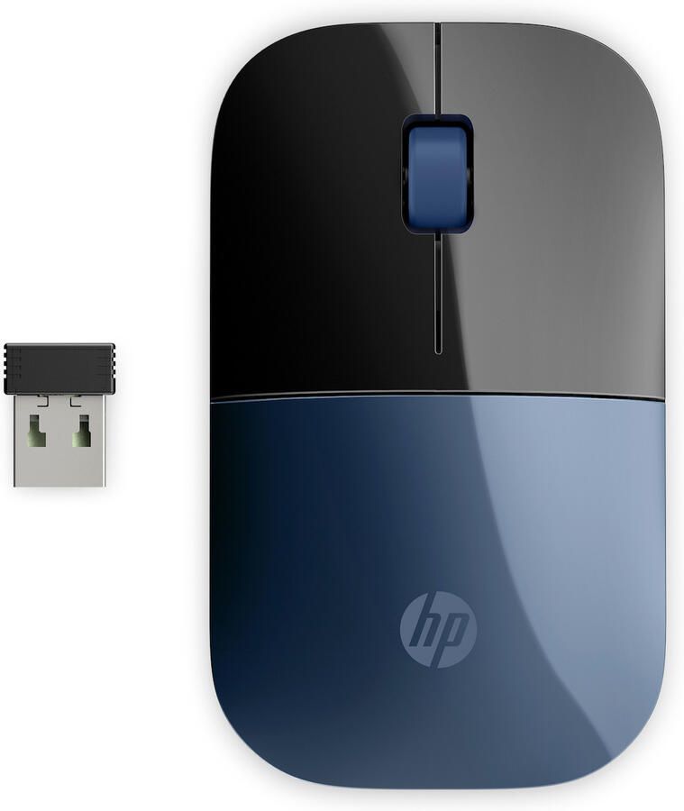 HP Z3700 WRLS LMB Mouse EURO Muis Zwart