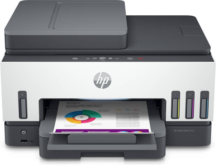 HP Smart Tank 7605 All-in-One | Printers | 0195908302643
