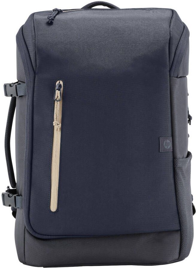 HP Travel 25L 15.6 inch Backpack Night Blue 6B8U5AA | Tassen&Sleeves | 0196548661084