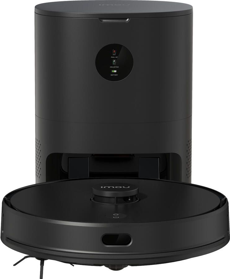 Imou RV1 Pro Max Robotstofzuiger Met Laadstation En Dweilfunctie Razendsnelle Inkaartbrenging Door LIDAR sensor Opslag Plattegrond Van 3 Verdiepingen Automatische Lediging 6500 Pa zuigkracht 180 Minuten Aaneengesloten Reinigen - Foto 2