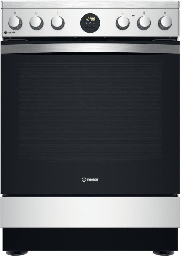 Indesit Fornuis Keramisch IS67V8CHXE | Vitrokeramische fornuizen | Keuken&Koken Fornuizen | 8050147640197