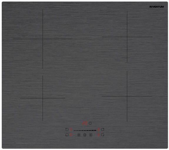 Inventum IKI6028MAT Inbouw inductie kookplaat 60 cm 4 kookzones 1- of 2-fase Randloos Matzwart - Foto 5