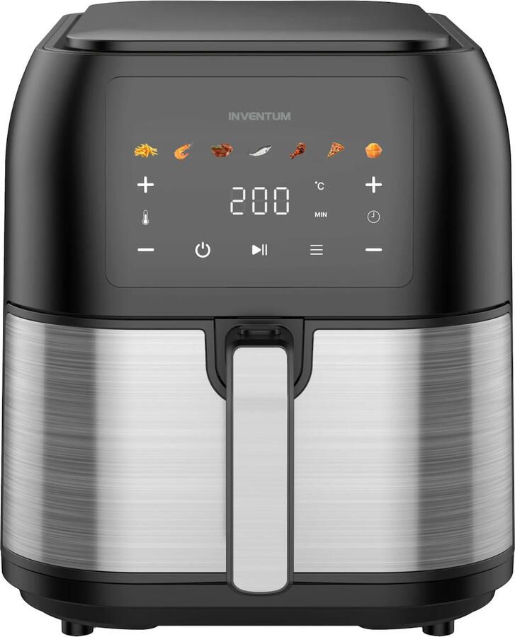 Inventum GF801HLDB Airfryer Zwart