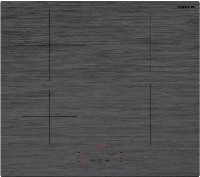 Inventum IKI6028MAT Inbouw inductie kookplaat 60 cm 4 kookzones 1- of 2-fase Randloos Matzwart - Foto 4