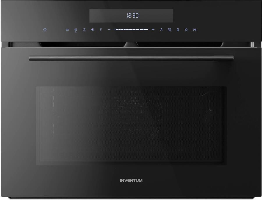 Inventum IMC4535GT inbouw oven met magnetron 45 cm Zwart