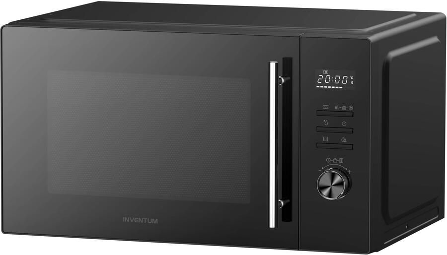 Inventum MN297CB Vrijstaande combimagnetron Heteluchtoven Grill 29 liter 1000 watt 10 kookprogramma's Zwart