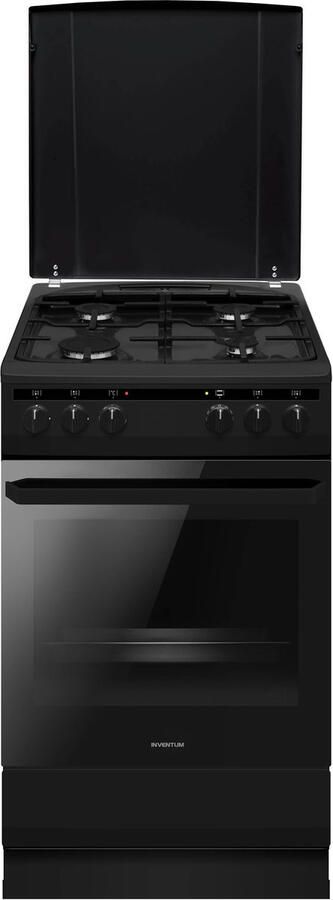 Inventum VFG5020GZWA Gasfornuis Zwart