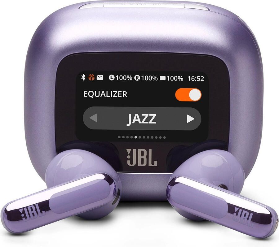 Harman Kardon JBL Live Flex 3 Paars | Draadloze oortjes | Beeld&Geluid Koptelefoons | 1200130012297