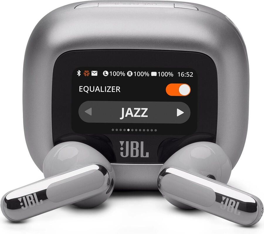 Harman Kardon JBL Live Flex 3 Zilver | Draadloze oortjes | Beeld&Geluid Koptelefoons | 1200130012273 - Foto 2