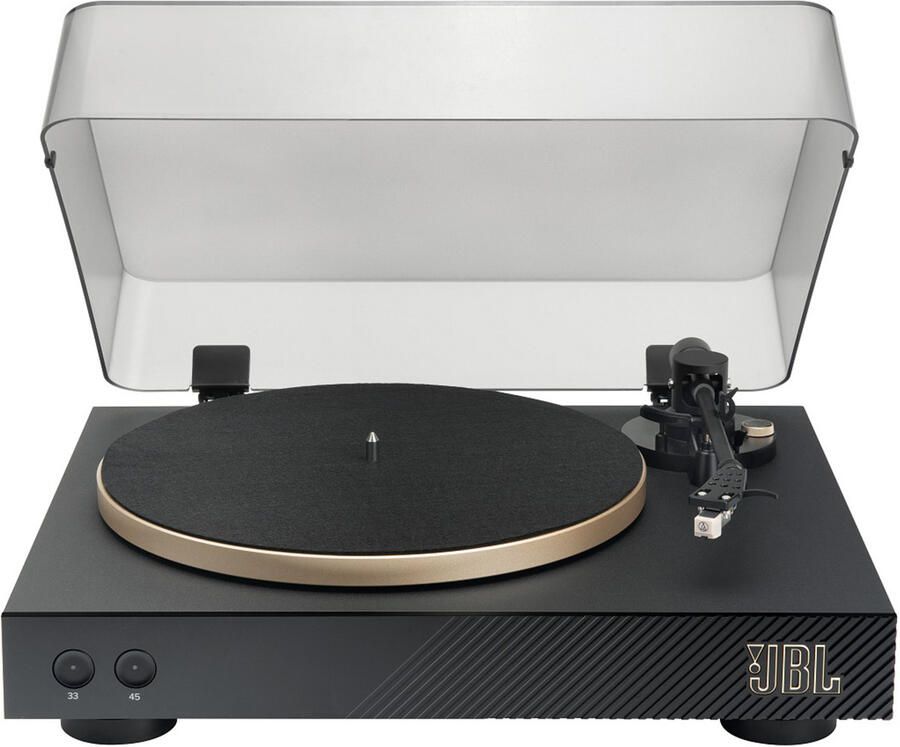 JBL Spinner BT + Benson Boone LP Platenspeler Goud