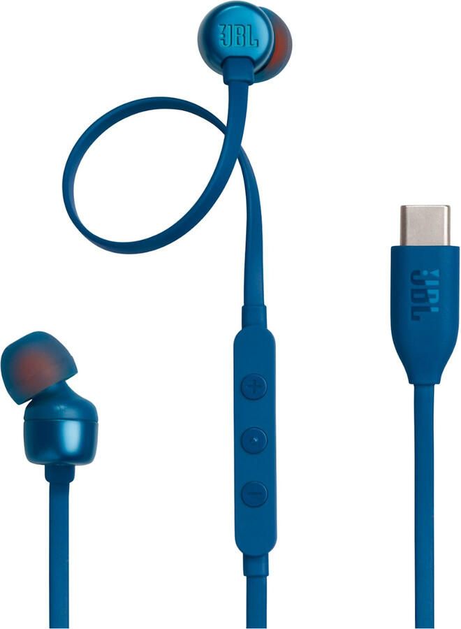 JBL Tune 310C In-ear oordopjes Blauw