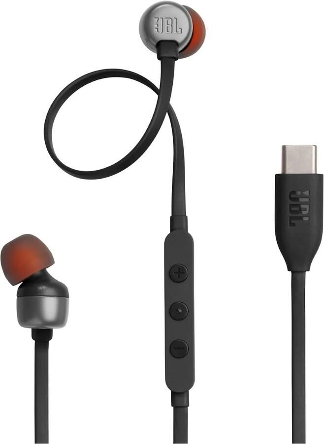 JBL Tune 310C In-ear oordopjes Zwart