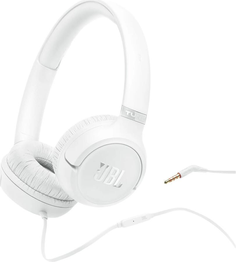 JBL Tune 530 On-ear hoofdtelefoon Wit