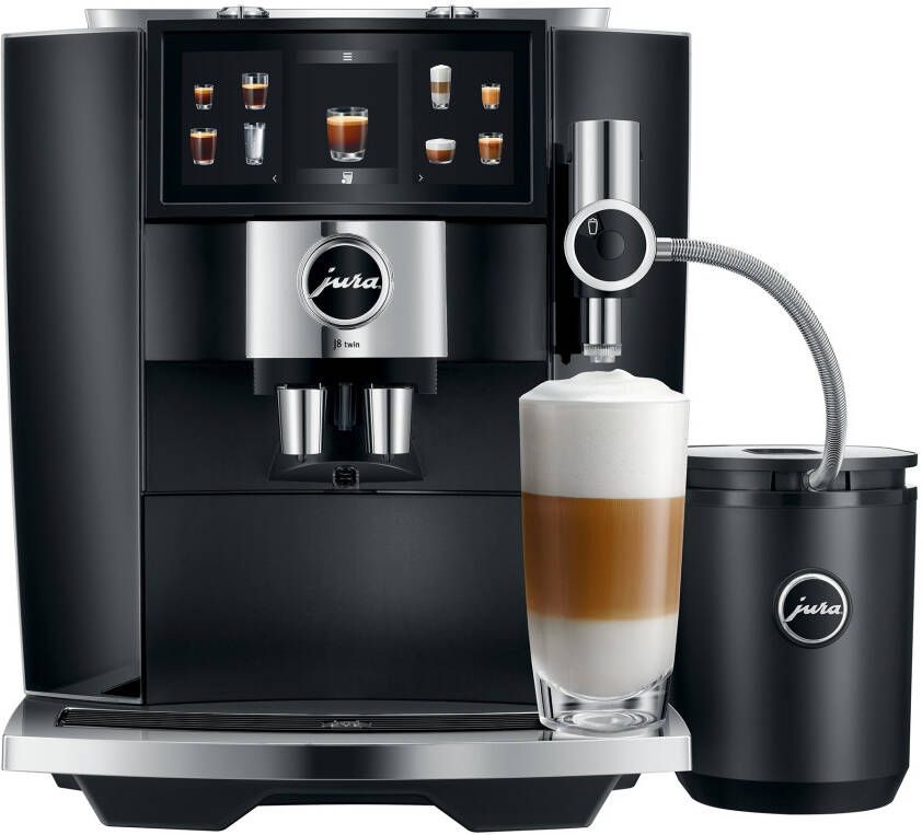 JURA J8 Twin- Volautomatische espressomachine Diamond Black AE - Foto 3