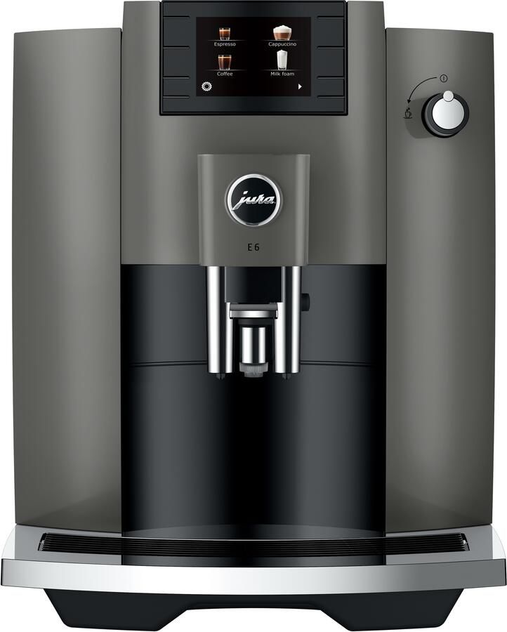 JURA E6 Dark Inox (EC) Model 2022 volautomatische espressomachine - Foto 2