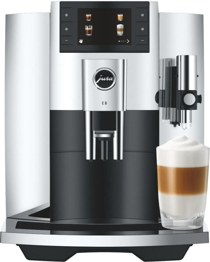 Jura E8 Chrome (EC) Volautomatische Koffiemachine
